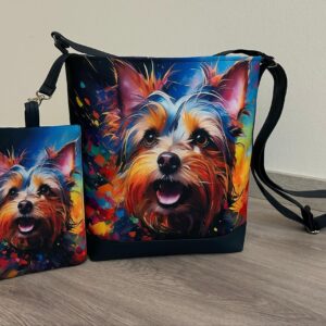 Torba listonoszka z Yorkshire Terrier