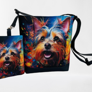 Torba listonoszka z Yorkshire Terrier