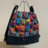 Torba z psem Buldog Francuski workoplecak - obrazek 2