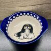 Miska z psem Cavalier King Charles Spaniel ceramika Bolesławiec 400 ml - obrazek 3