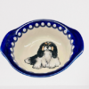 Miska z psem Cavalier King Charles Spaniel ceramika Bolesławiec 400 ml