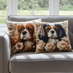 Poduszka z Cavalier King Charles Spaniel (poszewka) 45 x 45 cm