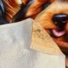 Ręcznik kąpielowy z Yorkshire Terrier