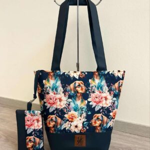 Torba z Jamnikiem shopperka