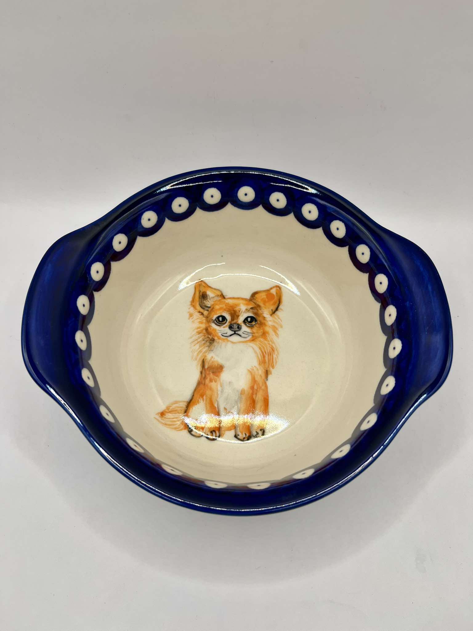 Miska z Chihuahua Bolesławiec
