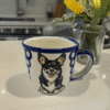 kubek bolesławiec z corgi