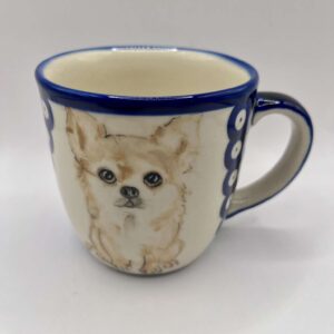Kubek Chihuahua ceramika Bolesławiec 320 ml