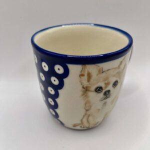 Kubek Chihuahua ceramika Bolesławiec 320 ml
