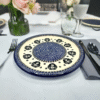 Talerz ceramiczny Bolesławiec z Cavalierem