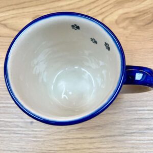 Kubek Bolesławiec ze Sznaucerem Art 320 ml – wersja outletowa