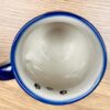 Kubek Bolesławiec 350 ml z wizerunkami Buldoga Angielskiego - wersja outletowa - obrazek 2