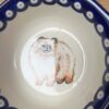 Miska ceramiczna Bolesławiec 420 ml z wizerunkiem Pomeraniana – wersja outletowa - obrazek 2