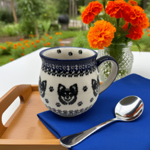 Kubek z Chihuahua – Bolesławiec 450 ml / Premium Line