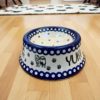 Ceramiczna miska dla psa Bolesławiec, personalizowana