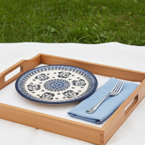 Talerz deserowy 18,5 cm z Buldogiem Angielskim / Premium Line