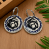 Brelok ceramiczny Bolesławiec z Shih Tzu