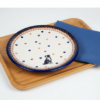 Talerz deserowy Bolesławiec z Border Collie 18,5 cm - Joy Line - obrazek 2