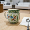 Kubek Bolesławiec 350 ml ręcznie malowany