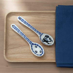 Jack Russell Terrier – łyżeczka ceramiczna Bolesławiec 15 cm – Premium Line