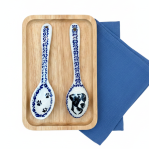 Jack Russell Terrier – łyżeczka ceramiczna Bolesławiec 15 cm – Premium Line