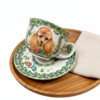 Filiżanka Bolesławiec z Pudlem Art Line