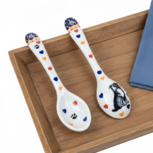 Border Collie – łyżeczka ceramiczna Bolesławiec 15 cm – Joy Line